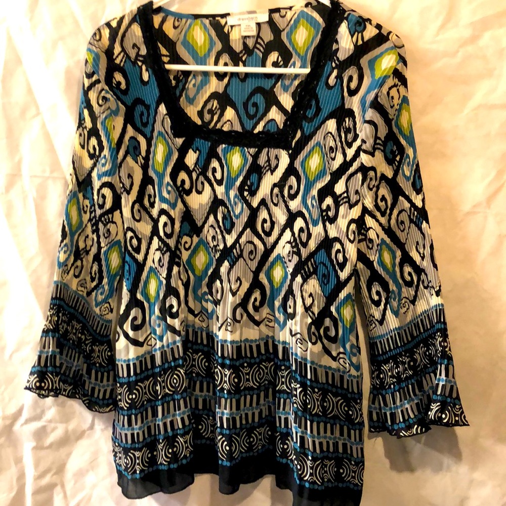 Mosaic Vintage Blouse (Smoker)